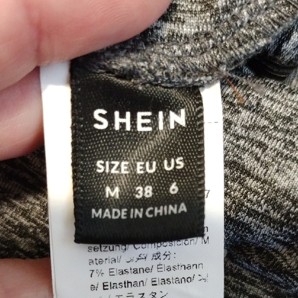 SHEIN (1) Gray and (1) Black Athletic Shorts - Picture 7 of 12